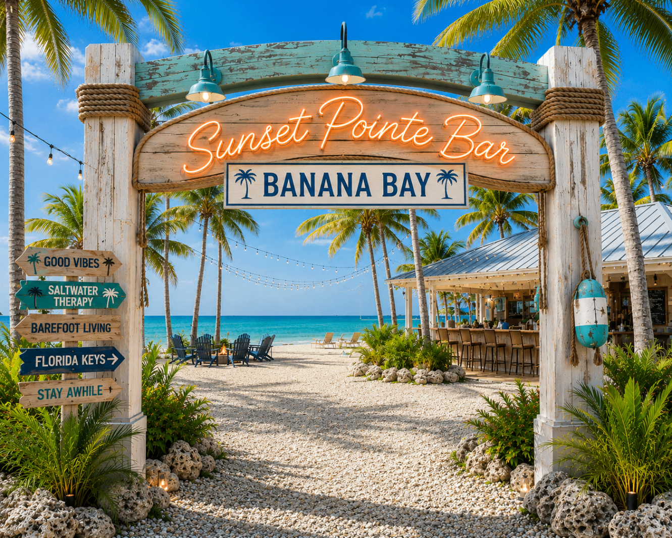 Sunset Pointe — Entrance