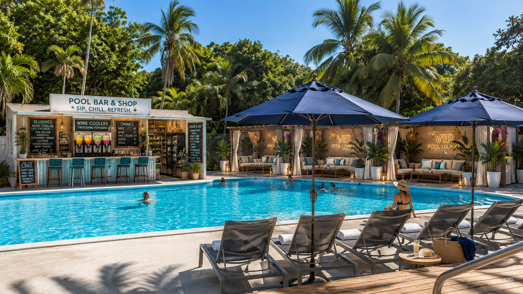 Pool Bar — After