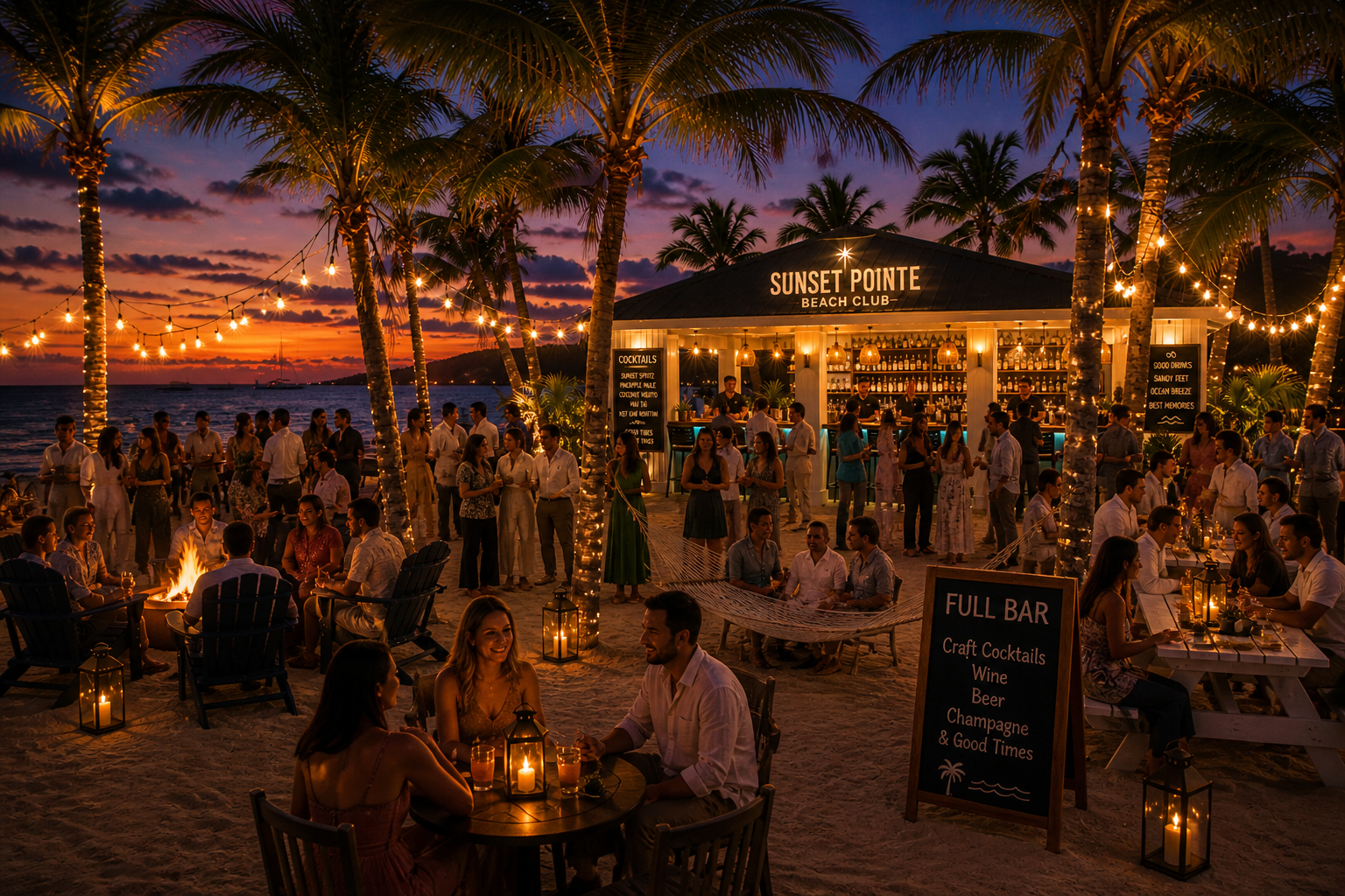 Sunset Pointe — Night Beach Club
